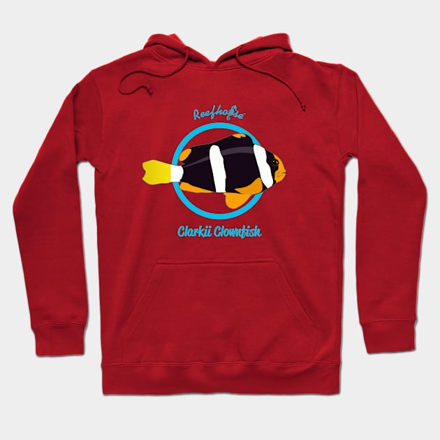 Clarkii Clownfish Hoodie by Reefhorse